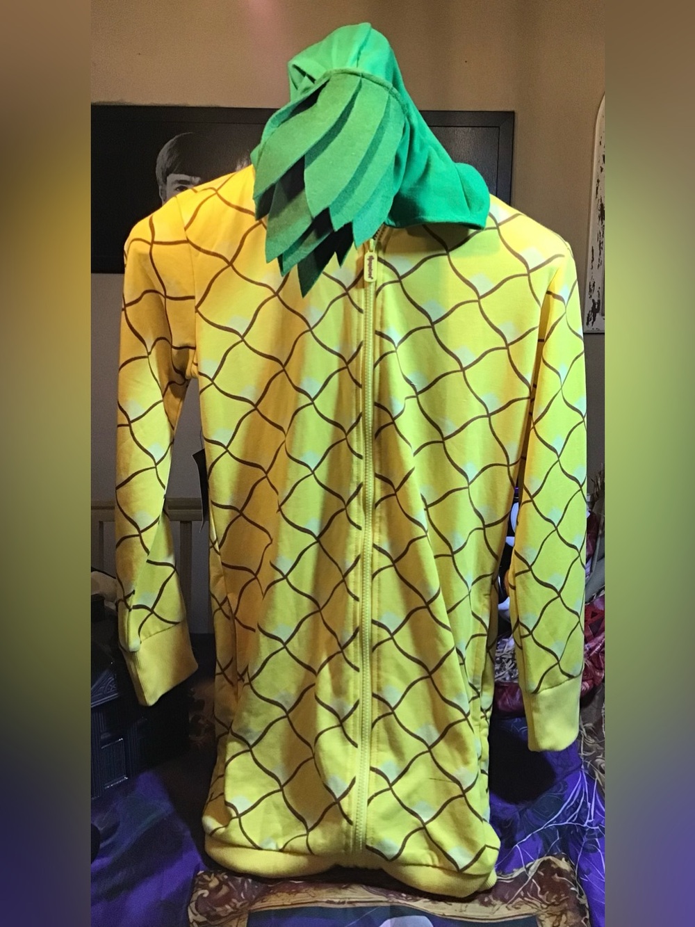 Tipsy elves pineapple costume dress size medium adult